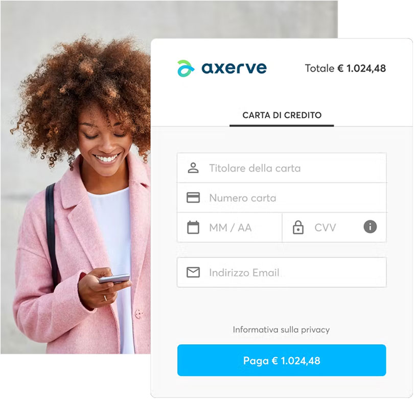 La soluzione Axerve Pay by Link per richiedere pagamenti a distanza