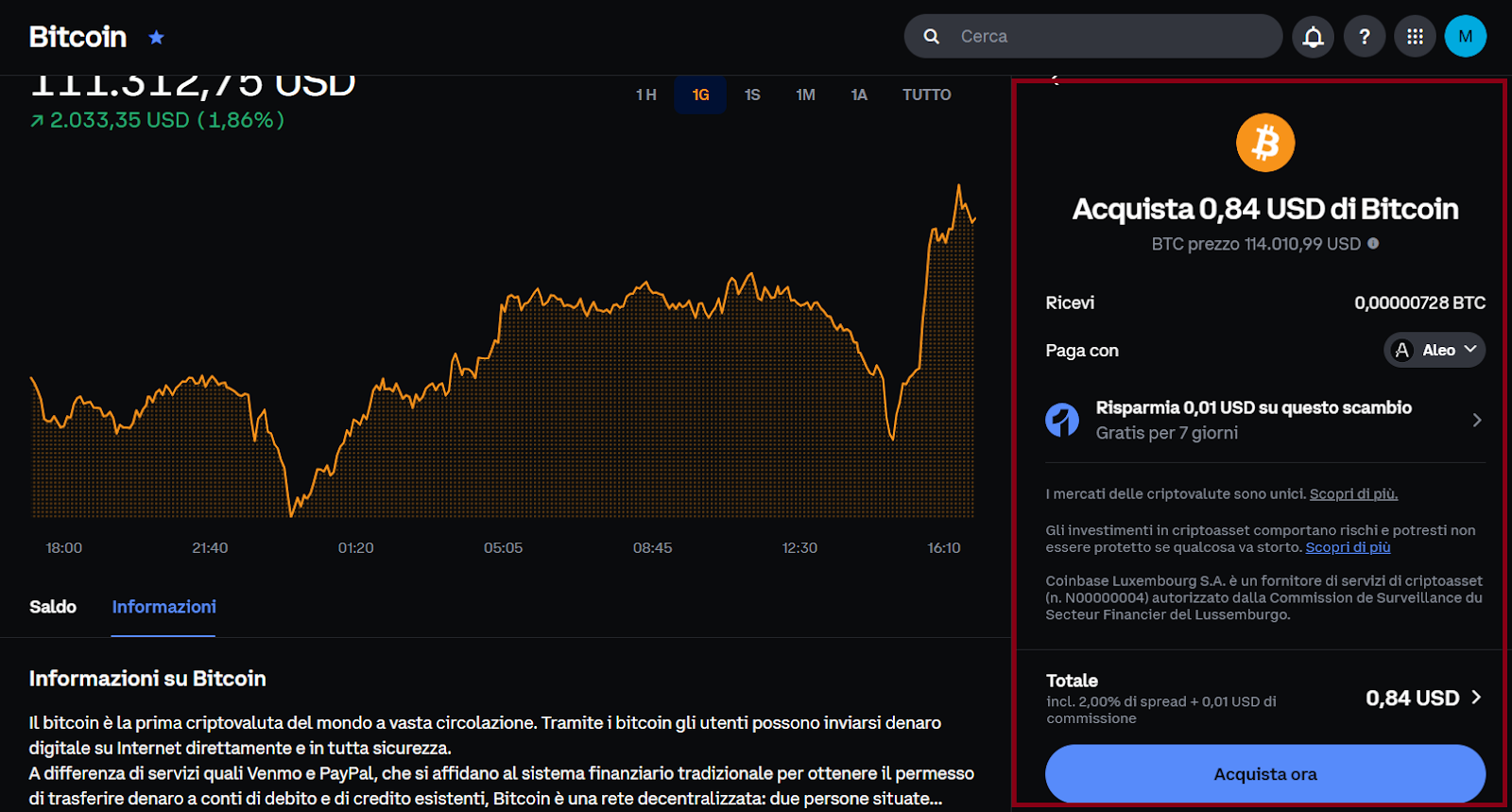 Bitcoin finalizza operazioni Bitcoin finalizza operazioni