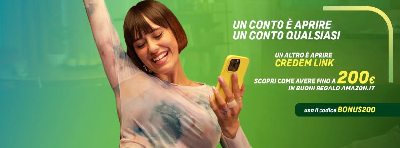 credem link bonus 200 euro